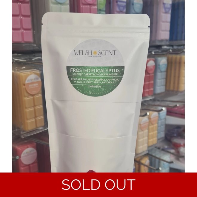 product Image for Frosted Eucalyptus Carpet Freshener Powder Bag